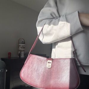 H&M Burgundy Shoulder Bag